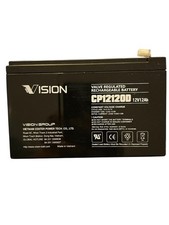 Vision Akkus CP12120D    Batteria al piombo 12 V 12 Ah Piombo-AGM (L x A x P) 15