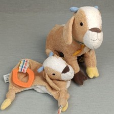 Sterntaler Ziege Zottel ❤️ Spieluhr Schmusetuch Schnuffeltuch " Guten Abend ..."