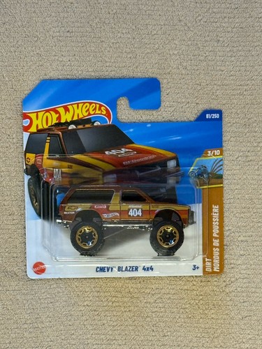 Hot wheels chevy blazer 4x4 - hot,