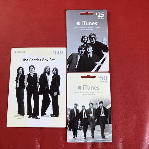Beatles itunes gift - itunes, $25
