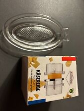 Glas-Apfelreibe und Käsereibe von Küchenprofi