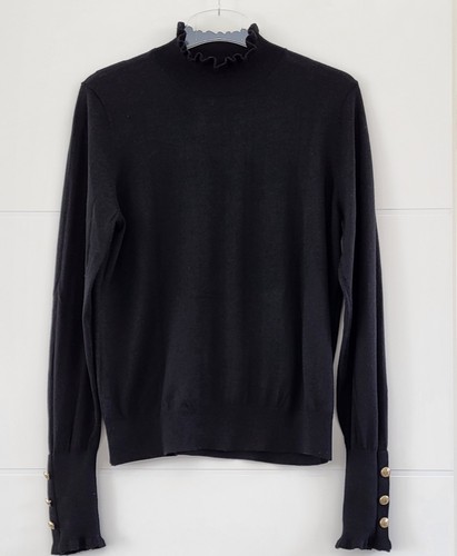 Damen pullover rolli schwarz - pullover,