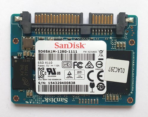 Sandisk 128gb half slim - 128gb, 2.5"