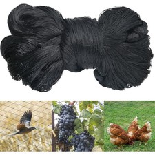 Vogelschutznetz 10x10m Nylon, Vogelnetz Schutznetz für Obst, Gemüse, Balkon