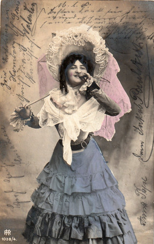 Homberg 1906 frau - ak,