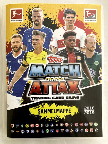 Topps match attax sammelmappe - topps,