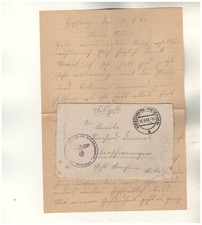 Feldpost Brief 2.WK Hirschberg Riesengebirge Reichsschulungsburg  (118)