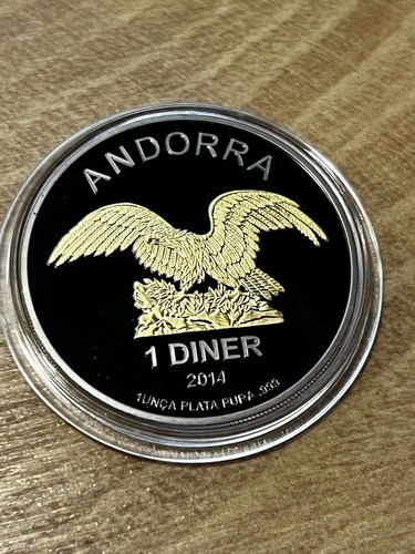 Andorra silver eagle - eagle, 1