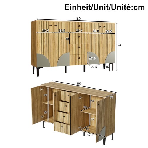 Aufbewahrungsschrank aus holz - aus,