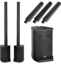 Aktiv E-208LAB PA Akku Anlage Säulenanlage Line Array Stereo Set Lautsprecher DJ