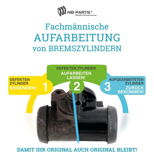 Aufarbeitung radbremszylinder - aufarbeitung,