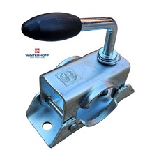 Winterhoff Ø48mm Klemmschelle Klemmhalter für PKW Anhänger Stützrad Stütze 250kg
