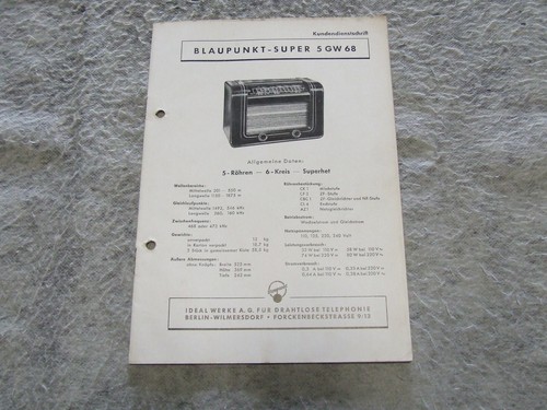 Schaltplan service manual für - service,