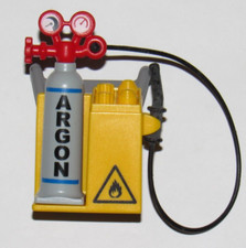 playmobil© Schweißgerät Gasflasche ARGON 9007 Polizeieinsatz Juweliergeschäft