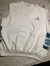 Sergio Tacchini, Vintage Pullunder, Gr.XL, Tennis