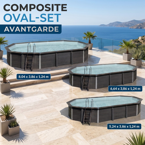 Composite pool oval - composite,