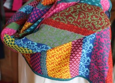 INVERO Dreiecktuch Grace; Bunt