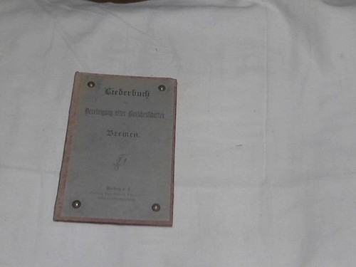Liederbuch der vereinigung - liederbuch,