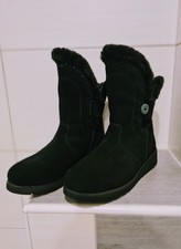 Skechers Damen Stiefel halblang Gr. 39 schwarz