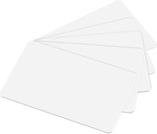 Plastikkarten blanko weiß [10