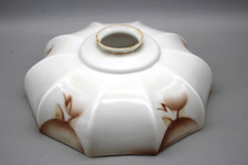 Alter Glasschirm Milchglas