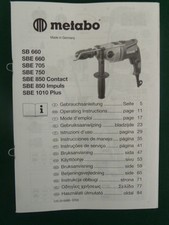 METABO HAMMER DRILL / DRIVER