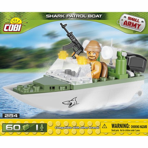 Cobi shark patrouillen boot - shark,