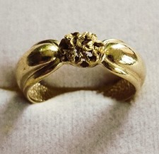 Goldring Gelbgold Ring 375 9K