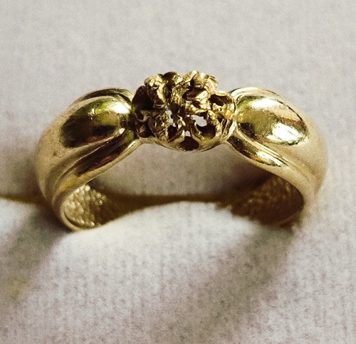 Goldring gelbgold ring 375 - goldring,