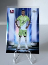23/24 Topps Chrome Bundesliga - Ultrabeam - Amin Sarr Rookie - VfL Wolfsburg