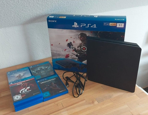 Sony playstation slim ps4 - sony, 4