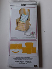 Sizzix BigZ XL Stanze Schaukelstuhl Wheel Chair in OV/ Ruhestand kein Stampin up