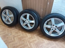 4Allu FELGEN Fa: Dezent mit Winter Reifen 215-55 R17 98V 5mm Profil Preis VB