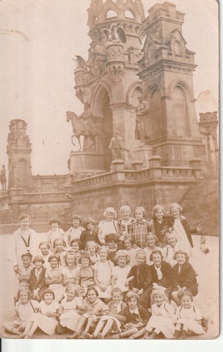Photo postcard pretty girls - , in