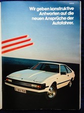 TOYOTA  Celica Supra, Celica Coupe, Corolla, Starlet, Lite Ace Prospekt 1982