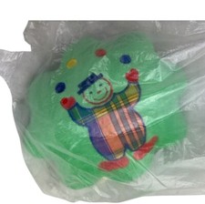 Sterntaler Spieluhr Harlekin grüne Wolke Clown Mozart Wiegenlied Vintage