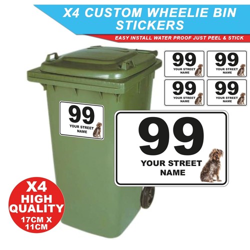 Wheelie bin hausnummer - wheelie,