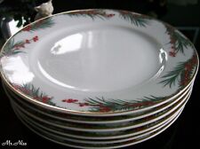 Rosenthal AIDA Yule  Christmas 6 x Frühstücksteller 21 cm ***1 A NEUWARE***