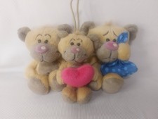 Diddl Maus - 3x Pimboli Bär, Plüsch/Stofftier