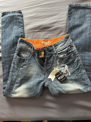 Mod jeans damen w26l32 denim - mod,