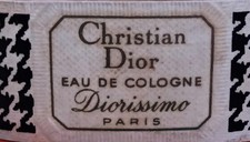 DIORISSIMO EAU DE COLOGNE