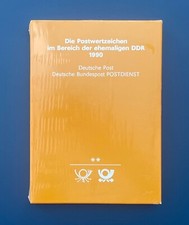 Jahrbuch DDR 1990 – Die Postwertzeichen der DDR – OVP / original eingeschweißt