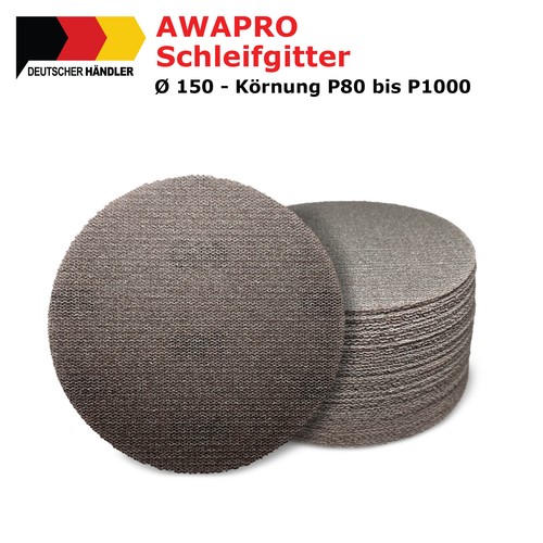 Awapro schleifgitter ø150mm - awapro,