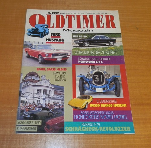 Oldtimer magazin 1992 - oldtimer, ford