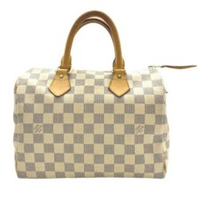 Louis Vuitton Speedy 25 Damier Azur Handtasche N41534 Authentisch Gebraucht