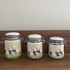 Vorratsdosen Keramik 3er Set Im Landhausstil gebraucht