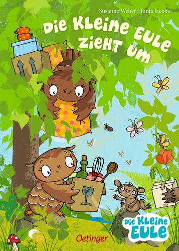 Die kleine eule zieht - zieht, um