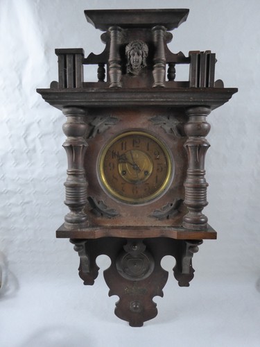 Alte schöne wanduhr - alte, regulator