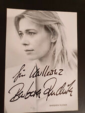 Barbara Rudnik signiert Original Autogrammkarte Unterschrift Autogramm Signatur