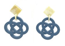 camilieri Horn Ohrringe